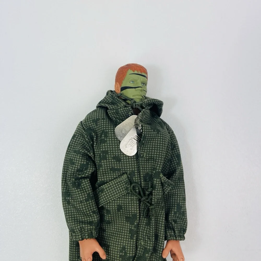 VTG 1996 Hasbro 12 in GI Joe Figure W Rain Coat Pants And Rubber Boots